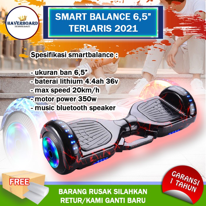 HAVERBOARD hoperbot haper bot TOP QUALITY 6,5 inch led bluetooth speaker hoverbot hoverboard listrik