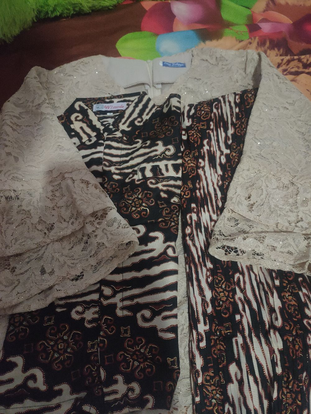 Kemeja Batik Anak Motif Parang Coklat