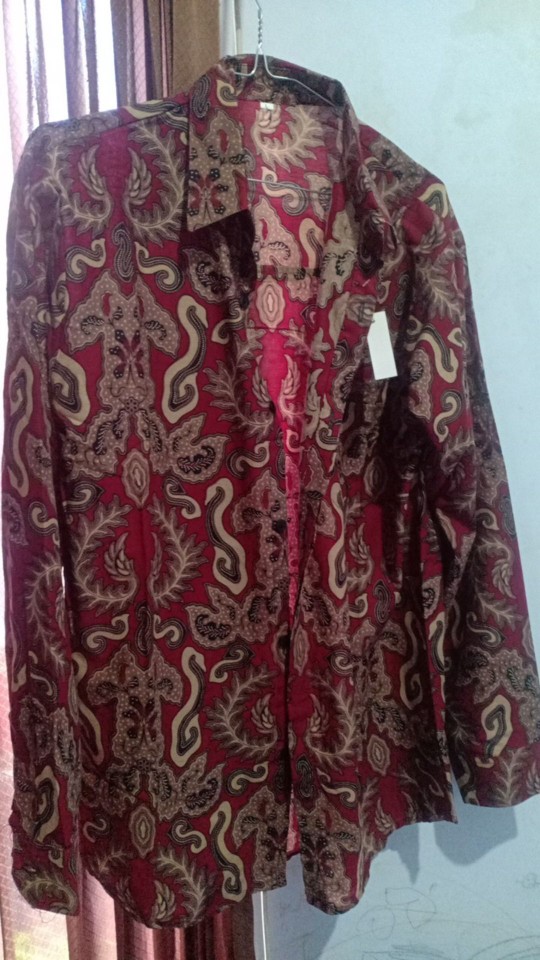 Batik Slim Fit Batik Premium Kemeja Baju Batik Pria Lengan Panjang Slimfit Modern Rajata