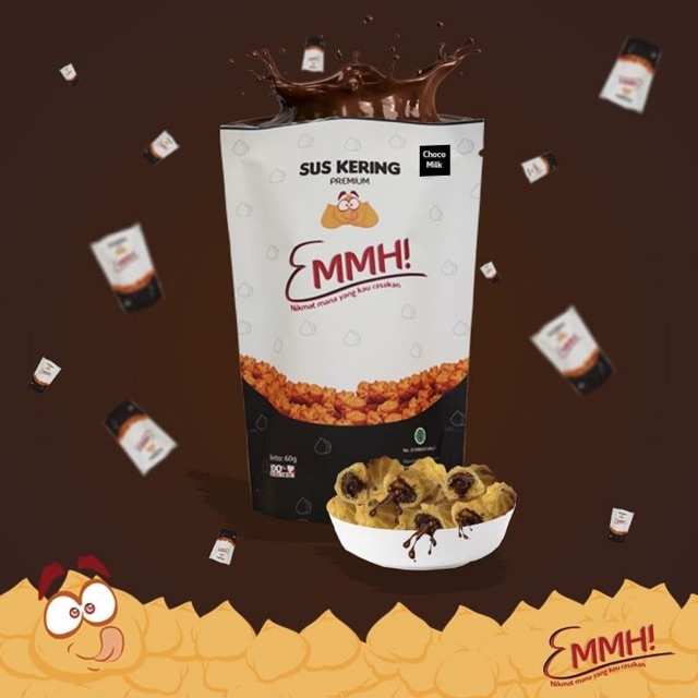 

Sus kering premium cokelat