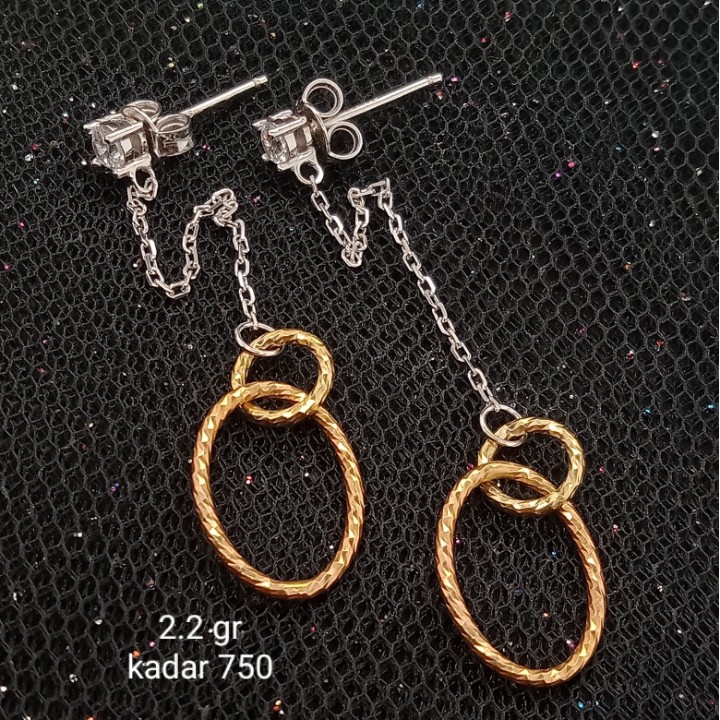 Anting Emas 17 K - 2.2 gr Kadar 750 - 2147