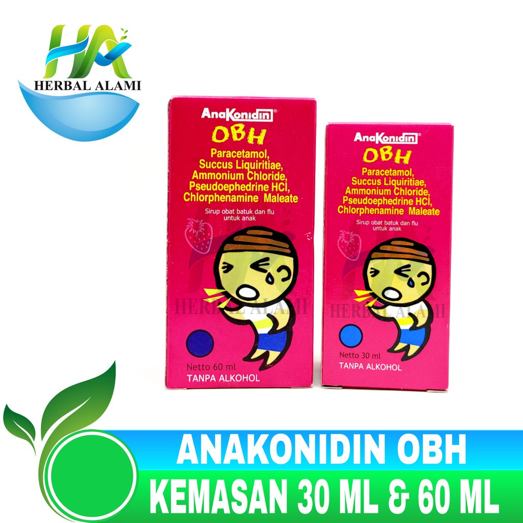 Anakonidin OBH Syrup - Obat Batuk &amp; Pilek Anak