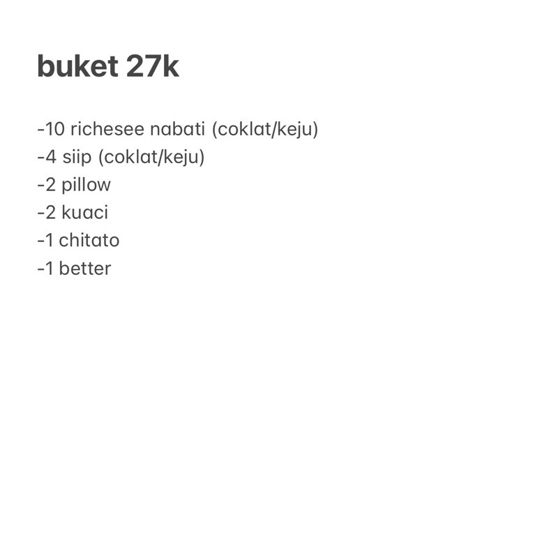

Buket Snack Murah