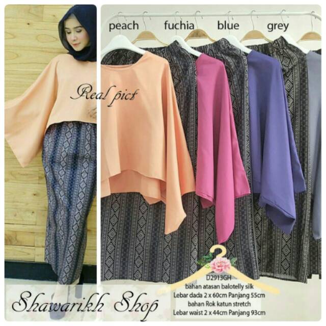 Setelan hijab D2913GH