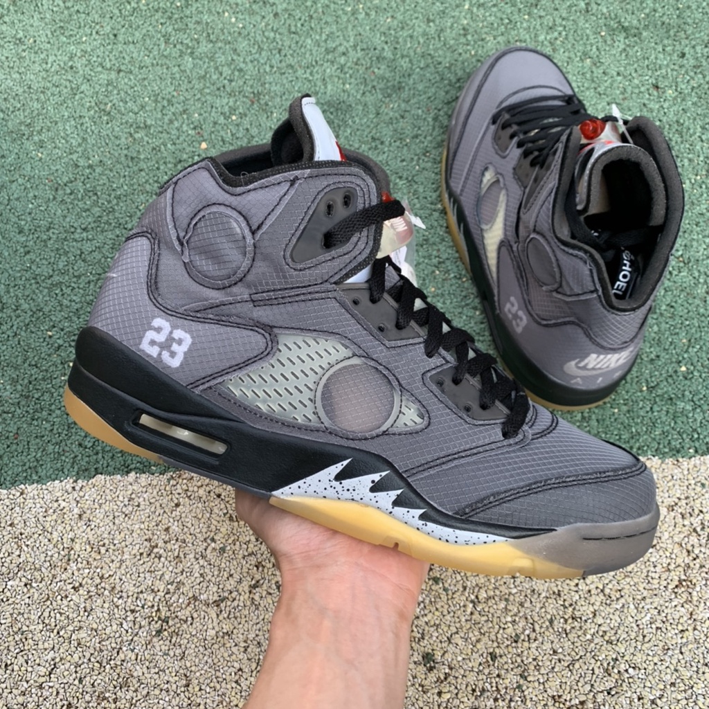 jordan 5 grey black