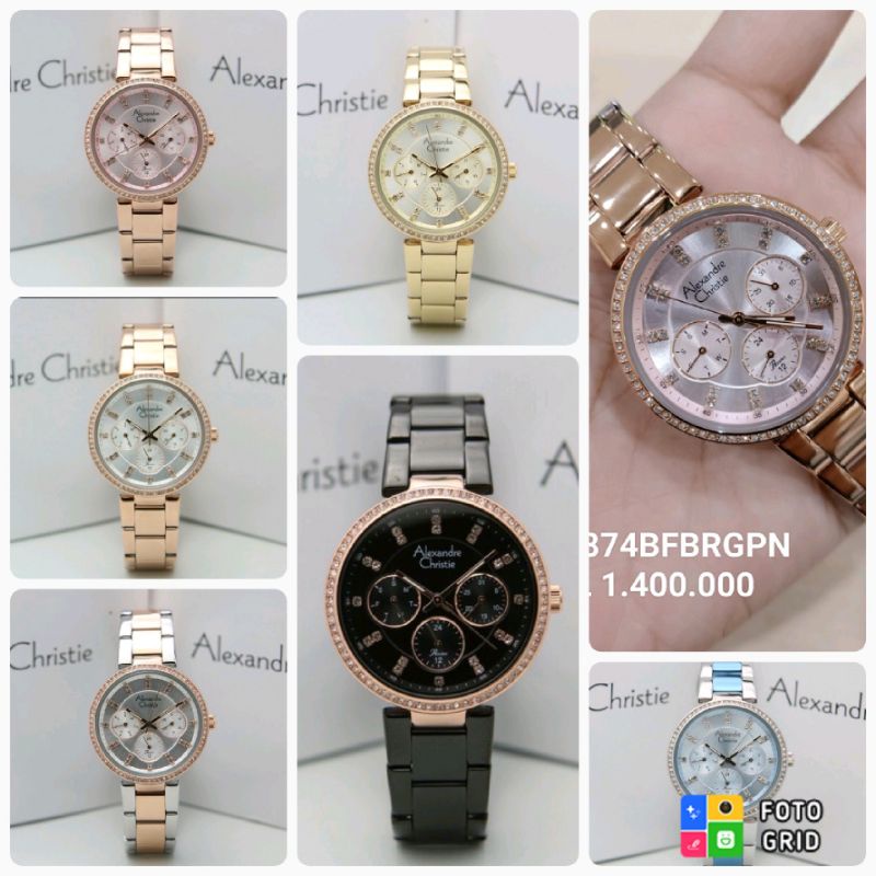 AC2874 | Jam tangan Wanita Alexandre Christie AC 2874 original