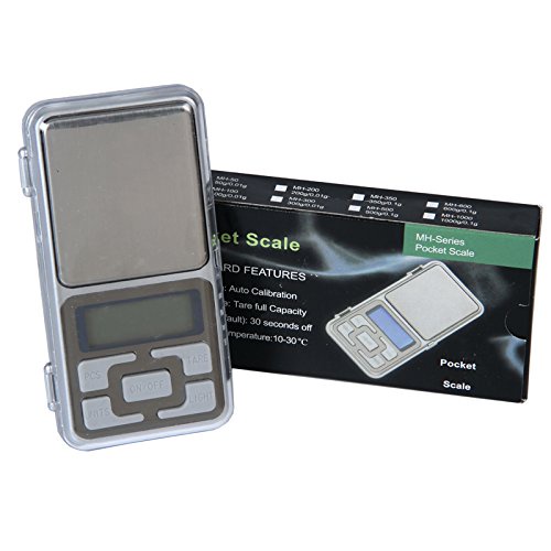 Timbangan Digital Pocket Scale / Timbangan Bubuk Emas Obat MH-Series 500g 0.01g