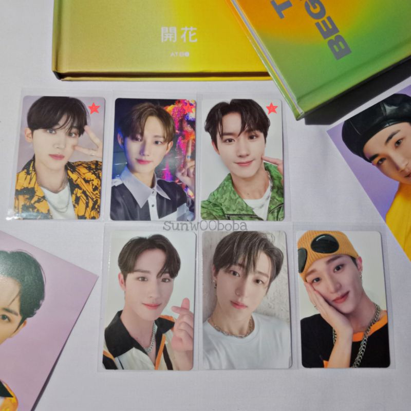 

Photocard Album Debut ATBO The Beginning Junseok Seunghwan Hyunjun Wonbin