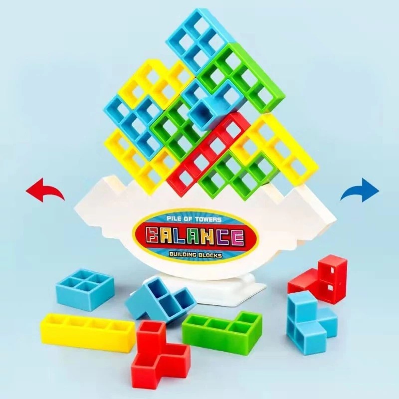 Tetris Building Block 3d puzzle Mainan Kreatifitas Anak Anda