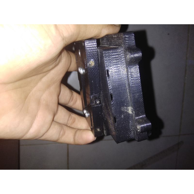 Servo tray rc mn d90 (tempat servo rc mn d90) untuk servo c34/c44,jx2504mg dan servo 25g lainnya