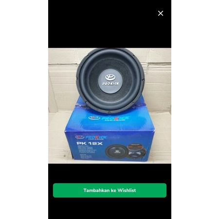 subwofer PROKICK 12” Pk12X