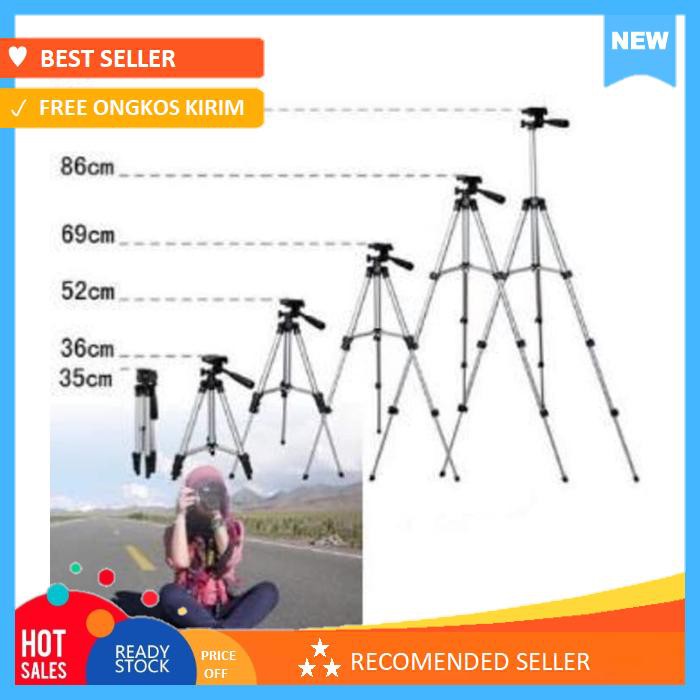TRIPOD RINGSTAR WT3110A BUAT CAMDIG, HANDYCAM , DSLR DAN HP HOLDER U