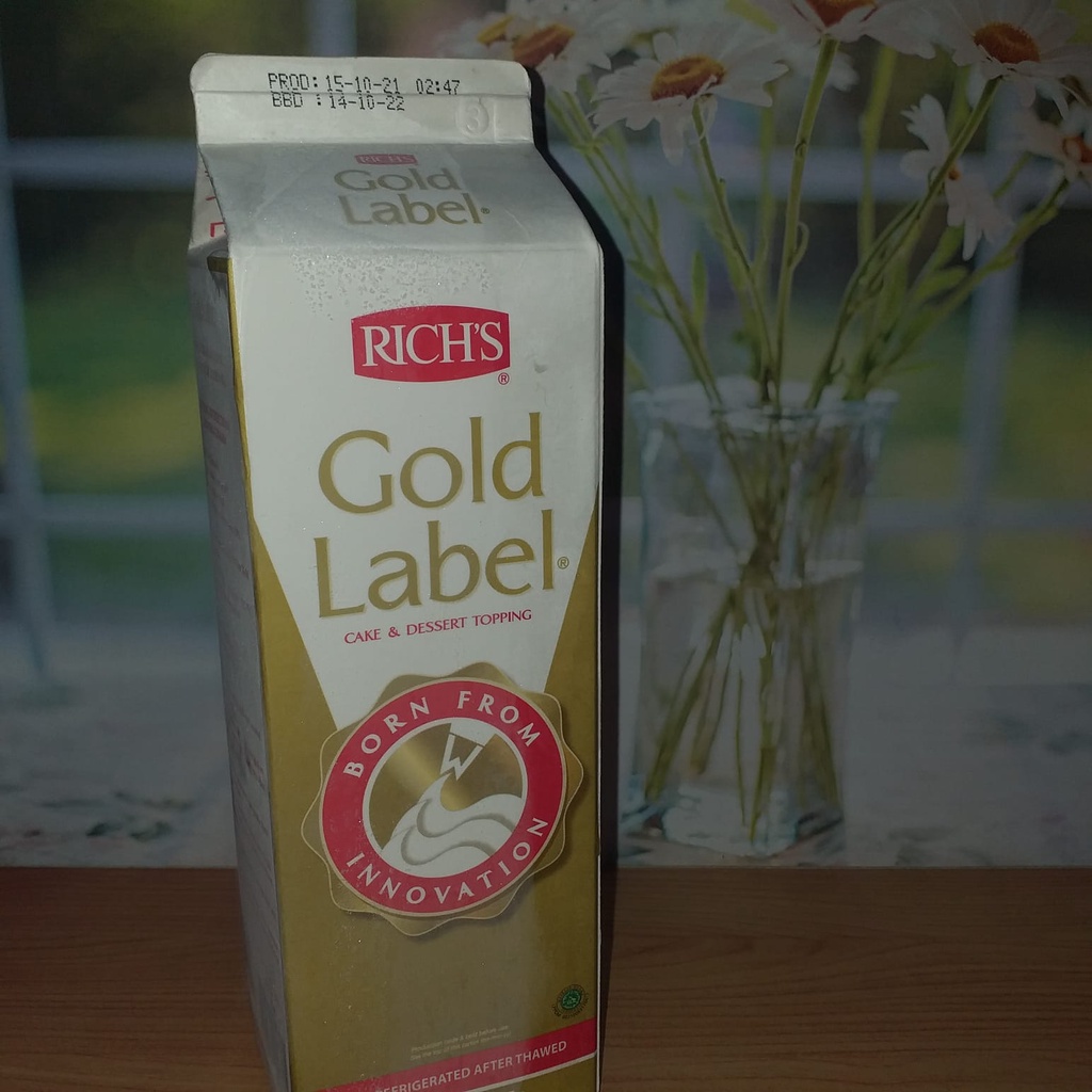 

Gold label Richs 905gr