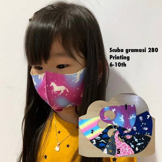 30+ Ide Keren Masker Scuba Anak Motif Bunga