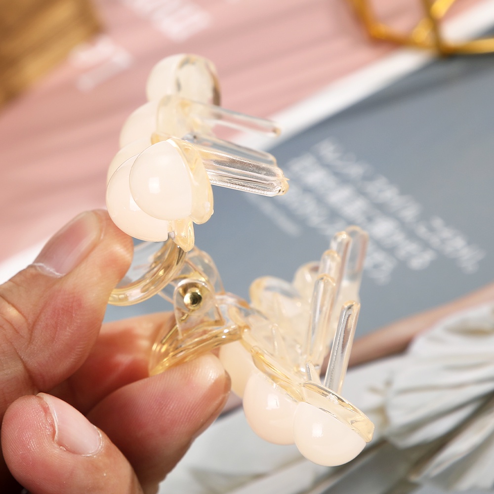 Korean Ins Hair Clip Acrylic Colorful Claw Clips Fashion Temperament Hair Clamps Women Hair Accessories