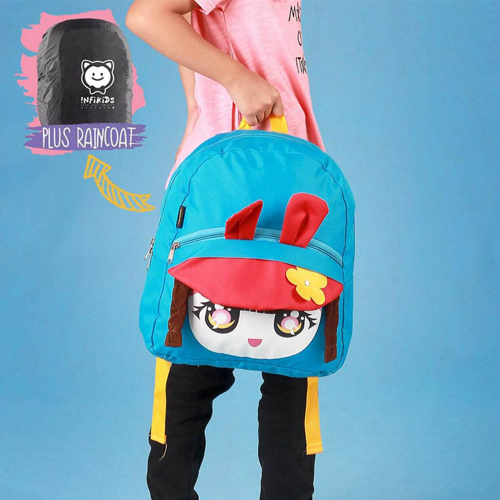 Tas Ransel Karakter Anak Perempuan Premium 365