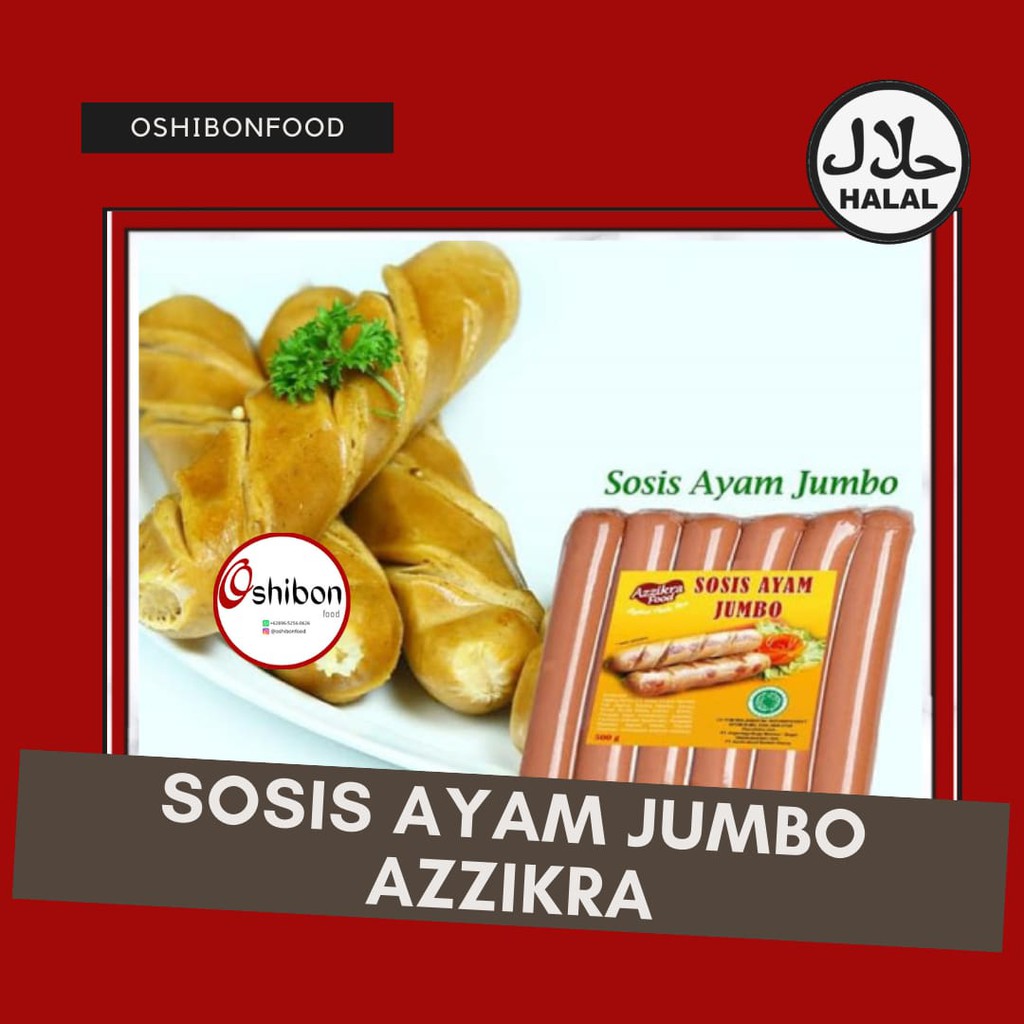 

Sosis Ayam Jumbo Azzikra Frozen Food
