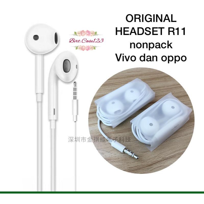 Handsfree Headset Hf earphone Oppo dan Vivo Ori Cabutan Superbass BC1263