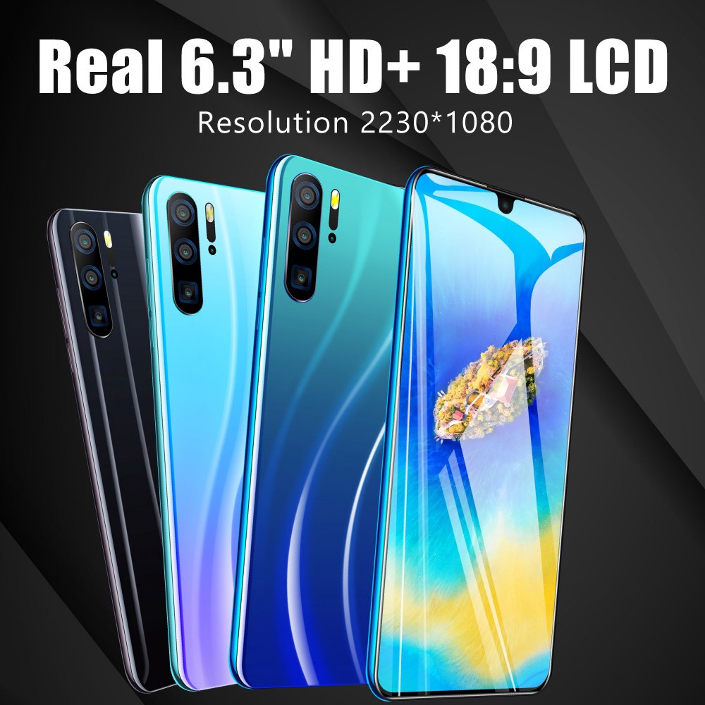 P86 Ram 6GB + 128GB ROM Ponsel Smartphone Ponsel Gaming Mobile 4G Ponsel