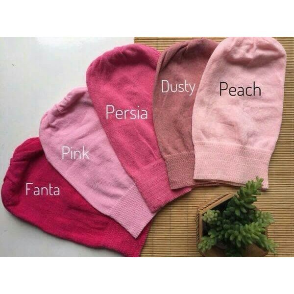 LS 039 - Ciput Rajut Anti Pusing Polos / Inner Hijab / Dalaman Kerudung