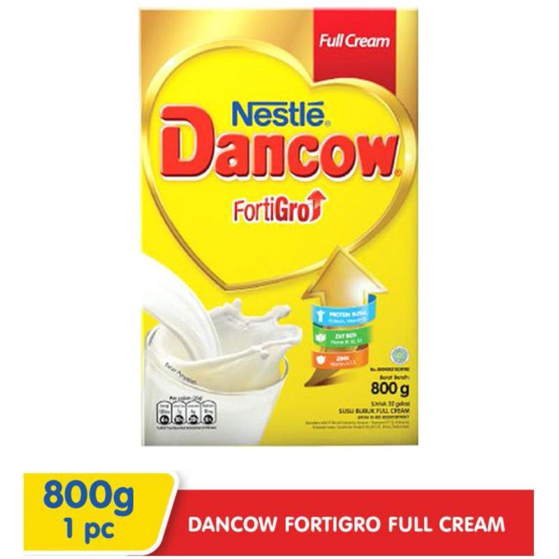 

DANCOW FORTIGRO INSTAN, FULLCREAM, COKLAT 780G