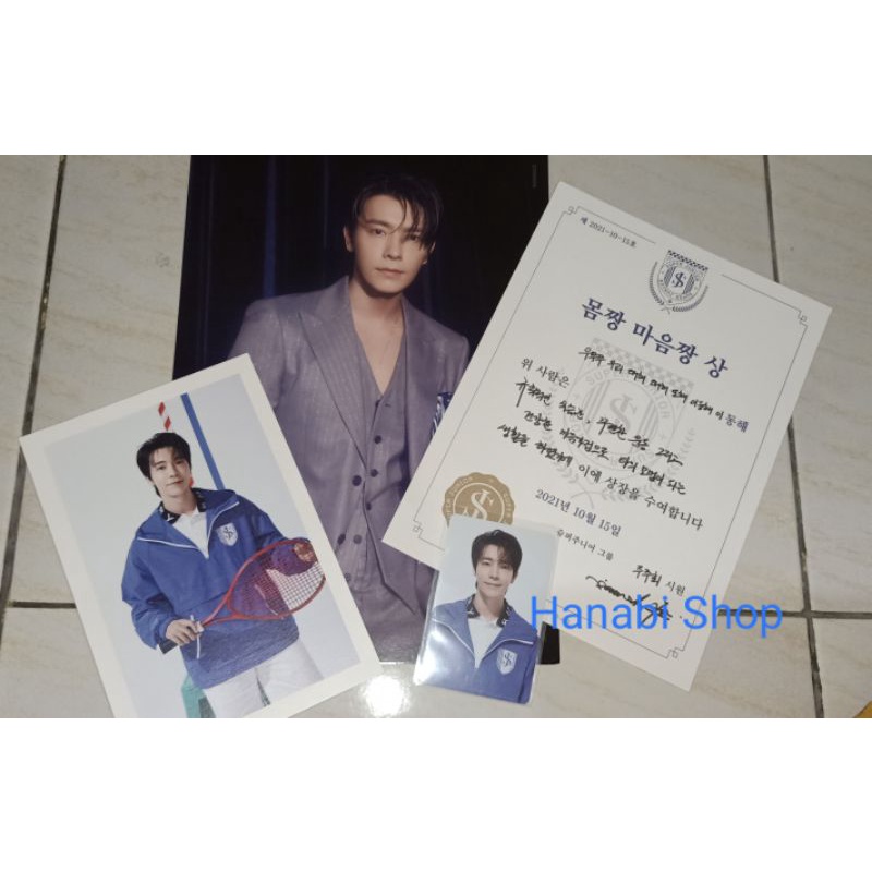 Donghae SG 2021 set / Super Junior Ace kit Postcard