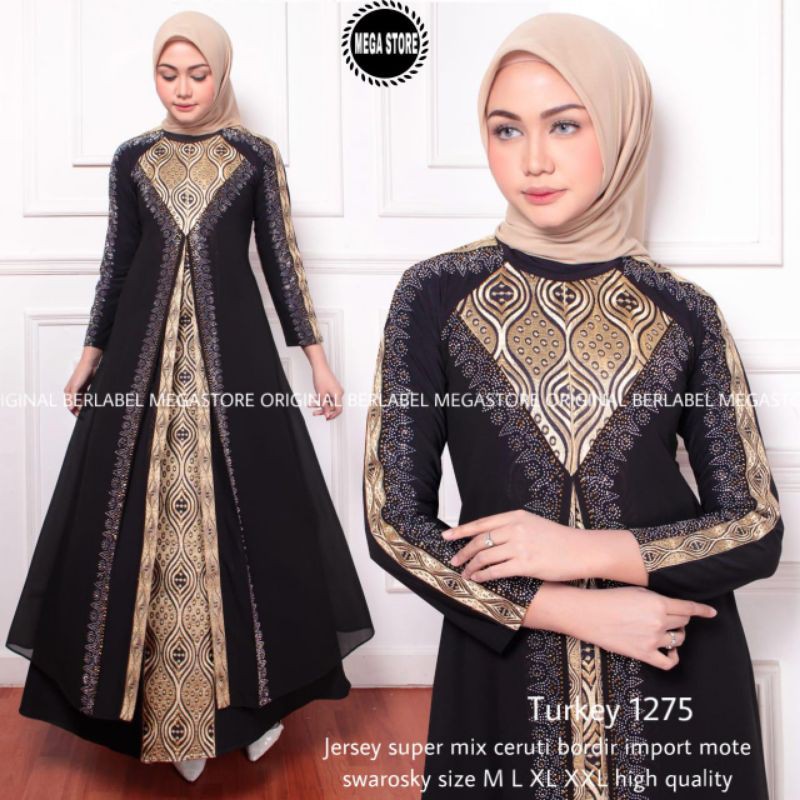 Abaya Turki 1275 (ORI brand SOLO)