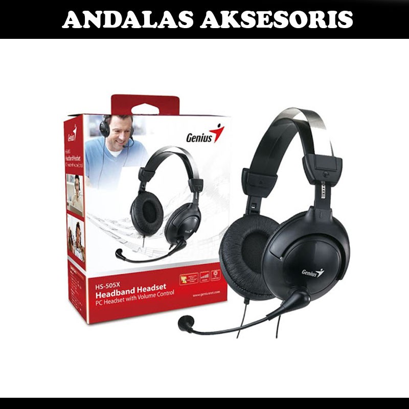 Headset Genius Stereo Hs-M505X