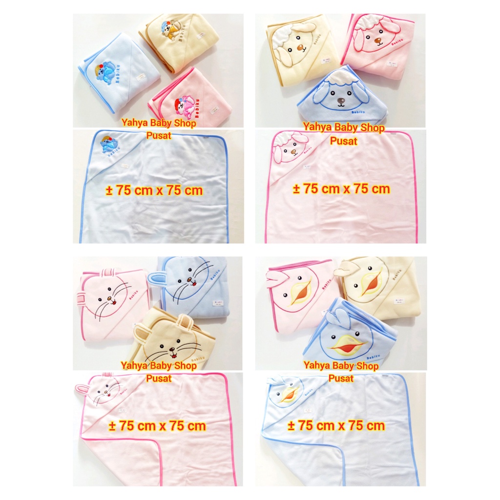 Selimut Topi Bayi Berkarakter Lucu / SELIMUT BEBIKU HOKINA BABY