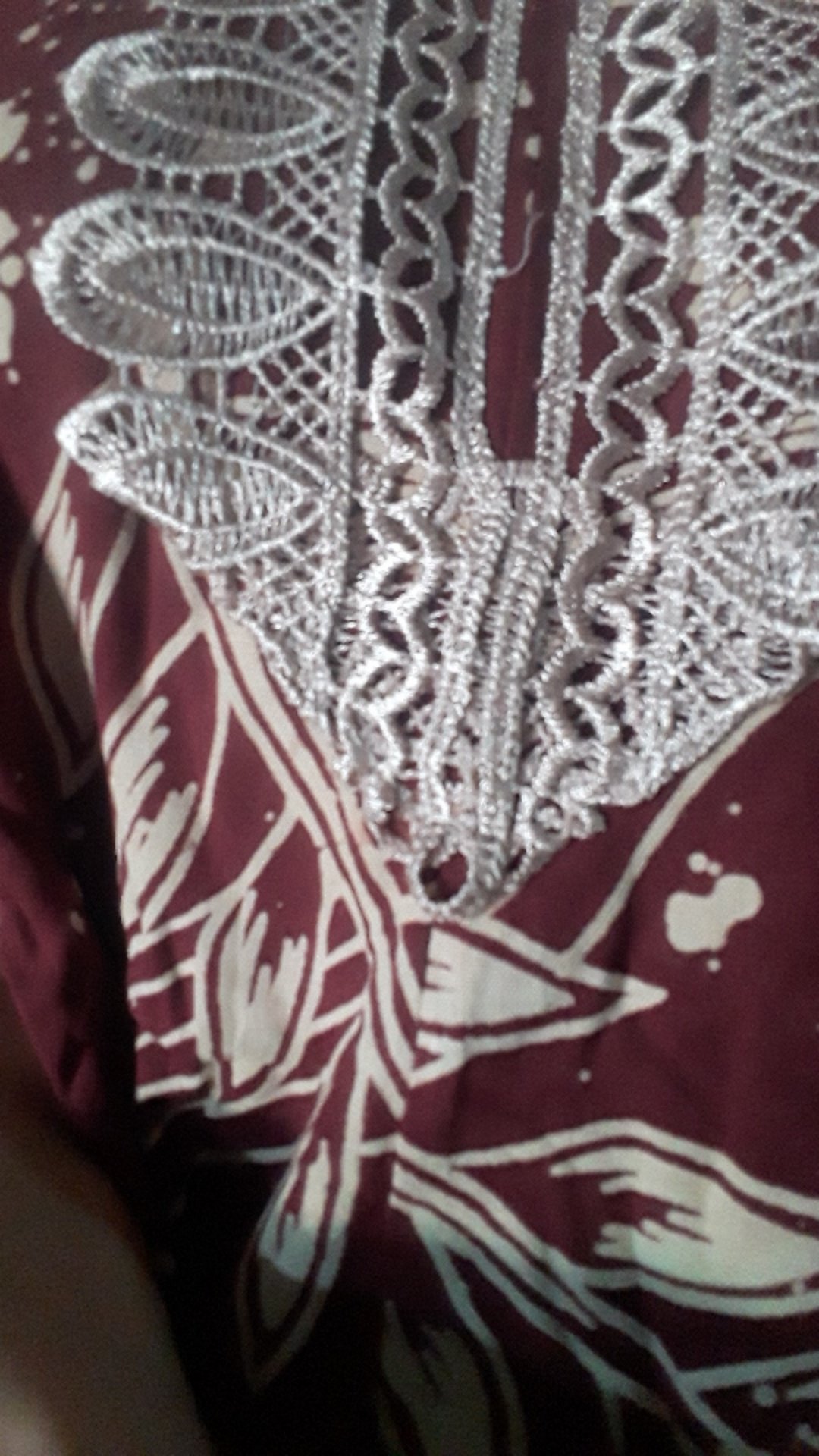 Setelan Renda Arab Celana Panjang Rayon Super Grade Ori Kekinian Busui Bumil Batik Pekalongan