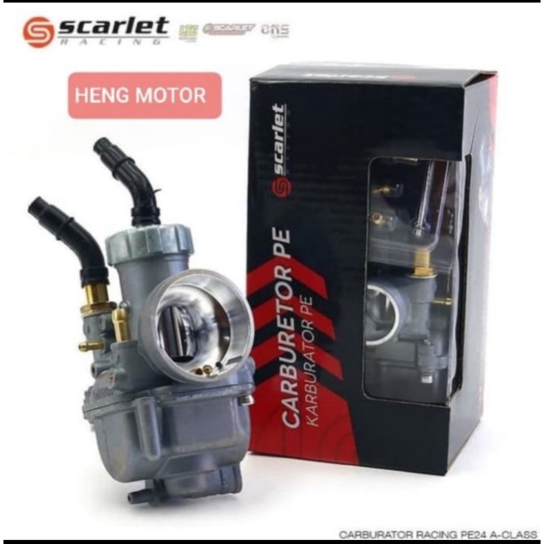 CARBURATOR SCARLET PE 24/ KARBURATOR NSR PE 24 A CLASS ORIGINAL SCARLET