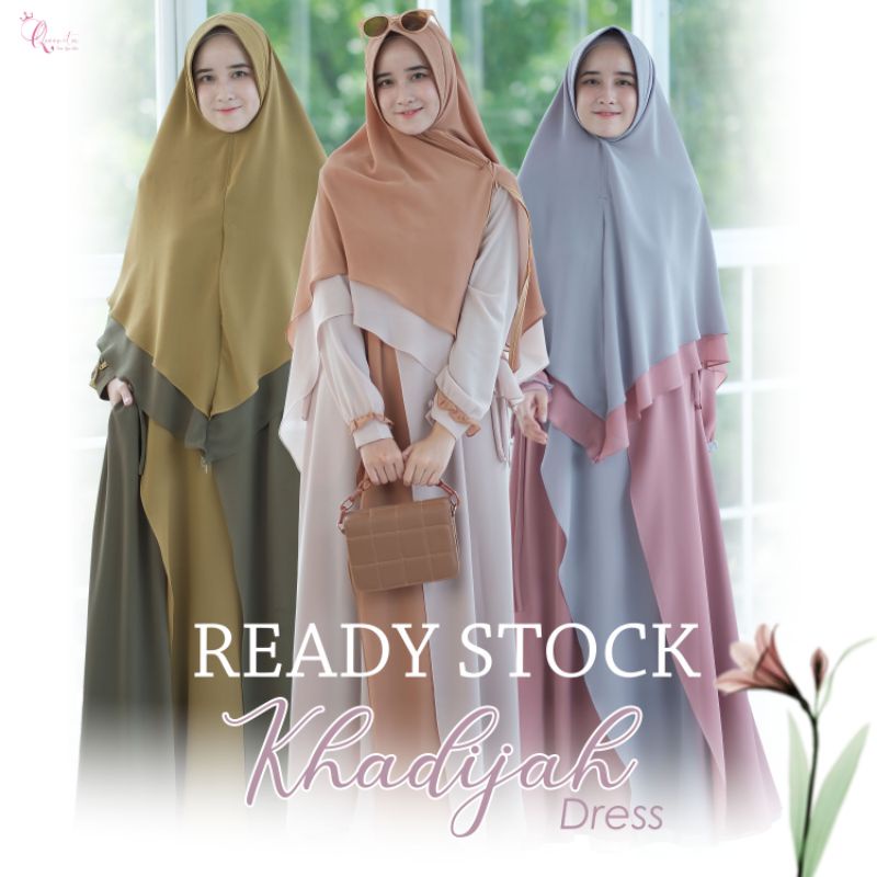 KHADIJAH SERIES BY QUEENITA GAMIS TERBARU 2021