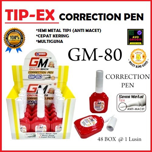 

Tip ex tip x / correction pen tipex best quality murah grosir