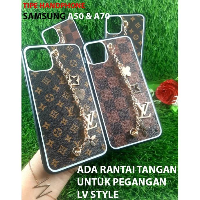 Case / Casing LV Style SAMSUNG A50 & A70 | LV HandRing Case Style LV SAMSUNG