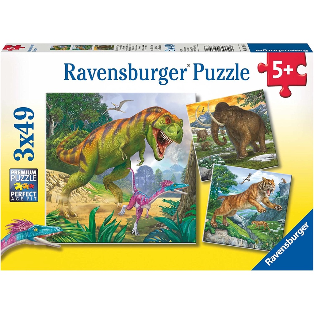 RAVENSBURGER PUZZLE ANCIENT TIMES BEAST ORIGINAL PREMIUM PUZZLE