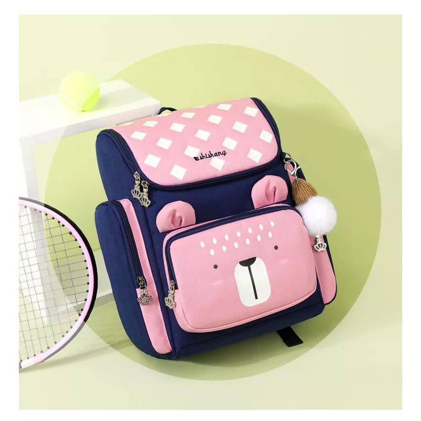 Backpack Anak- Schoolgirl Korean Version Harajuku Ulzzang High School Student Campus Backpack Ransel