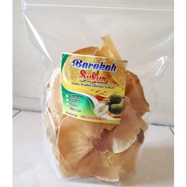 

Keripik Sukun Barokah 200gr