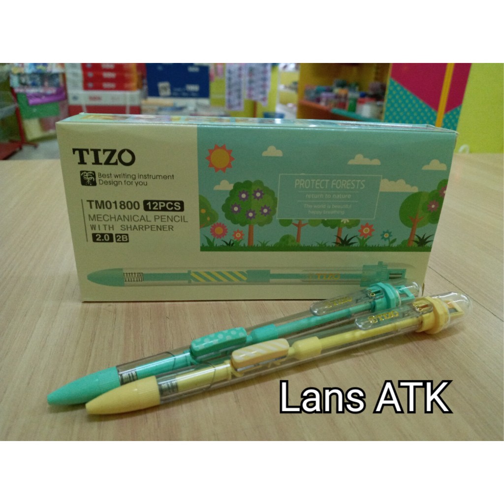 

Pensil mekanik TIZO TM01800 - pensil mekanik 2.0 mm - Harga Satu Pensil