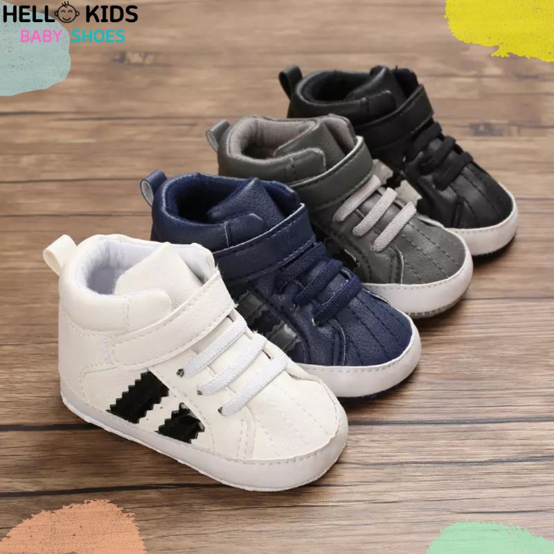 Sepatu Bayi Laki laki Umur 0-12 Bulan Sepatu Prewalker Bayi Laki laki 0 6 12 14 Bulan Baby Shoes Laki Laki Umur 1 Tahun HK002