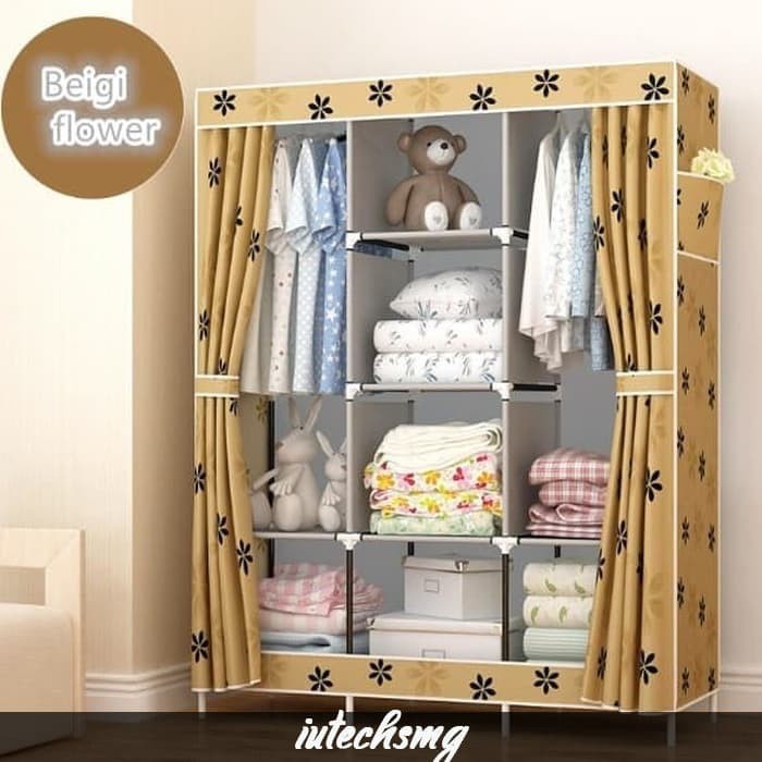 Lemari Plastik Lemari Pakaian Plastik Lemari Portable pb