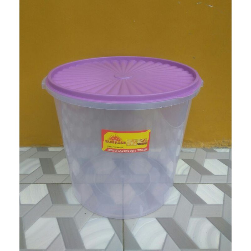 ( G.O.S ) Toples Kerupuk 16Liter Merek Sunrise ( COD )