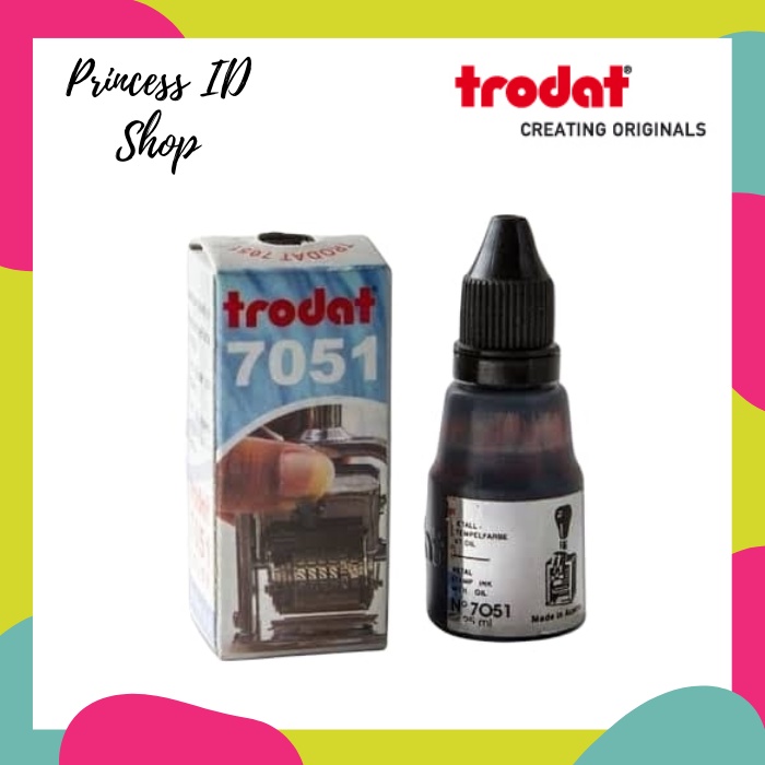 

TINTA STEMPEL TRODAT 7051 KHUSUS STEMPEL BESI