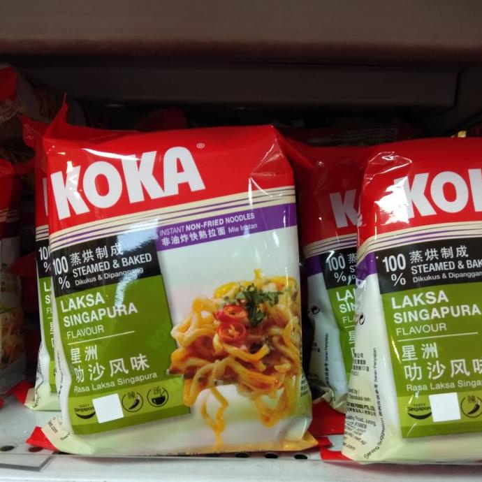 

~@~@~@~@] Koka instant non fried noodles No MSG laksa singapura flavor 85 gram