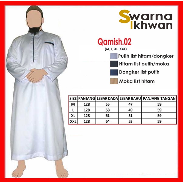 Gamis Pria Premium Always Swarna Qamish 02