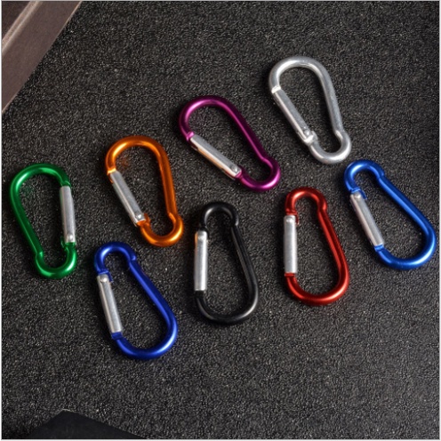 CARABINER CARBINER ALLOY Aluminium Kaitan Gantungan Kunci Mini No 5