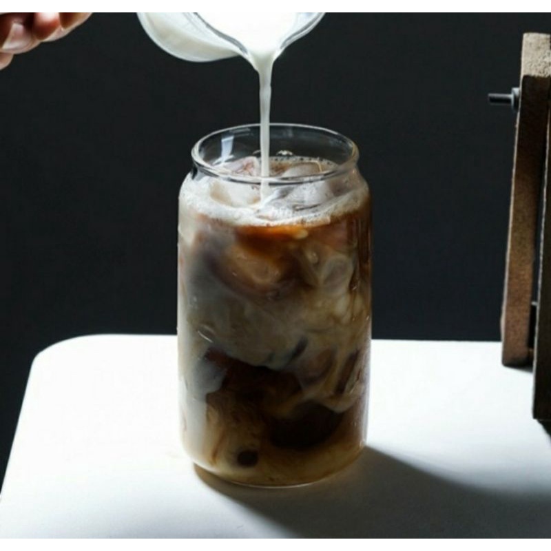 ARCOROC BEER CAN 470ML/COFFEE GLASS/GELAS KACA/GELAS KOPI