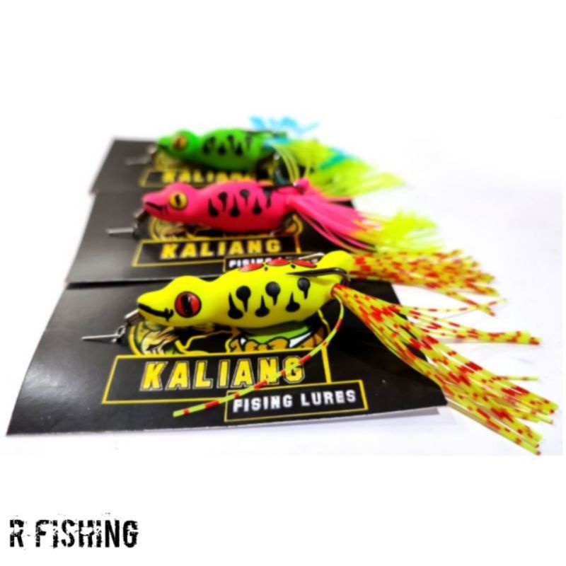 SOFT FROG PANJANG SKIRT BODY KECIL KL LURE || UMPAN CASTING IKAN GABUS DAN TOMAN