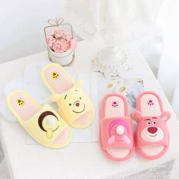 SEPATU RUMAH WINNIE THE POOH LOTSO DONALD DUCK DAISY SHELLIE MAY STELLA LOU DUFFY SANDAL