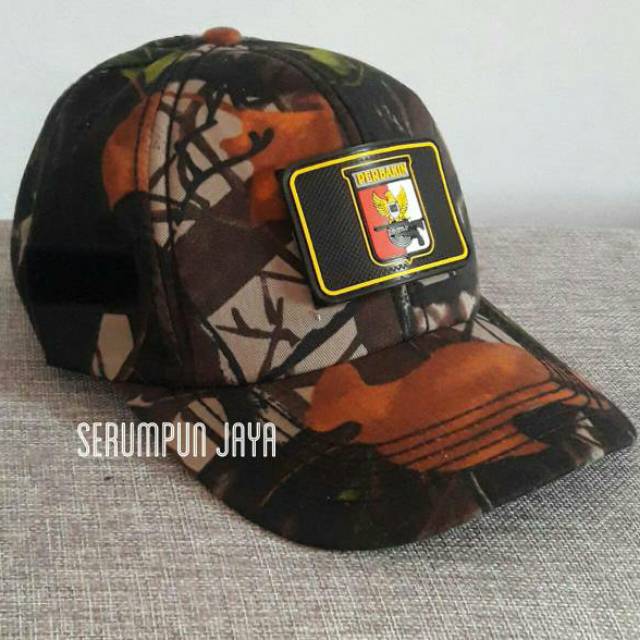 TOPI PERBAKIN CAMO - TOPI PERBAKIN CAMO VELCRO + PATCH