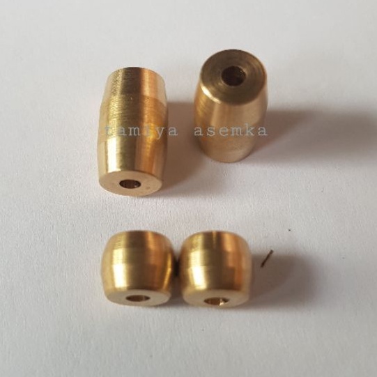 REP TAMIYA 15501 SLIM SET MASS DAMPER PEMBERAT GOLD (4PCS)